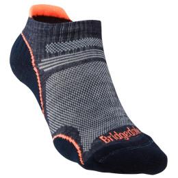 Damensocken Bridgedale Hike UL T2 MP Low Women's grau/orange Navy/Candy/