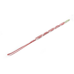 Ankerschlaufe Ocún ULTICHAIN BIO-DYN 12 mm 90 cm weiß/rot Red/White