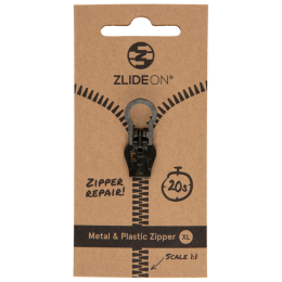 Ersatz-Reißverschluss ZlideOn Metal & Plastic Zipper XL