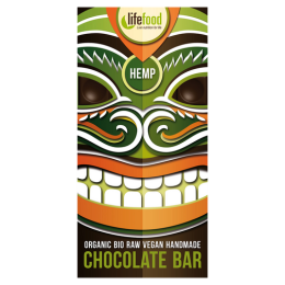 Schokolade Lifefood BIO RAW mit Hanfsamen