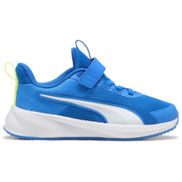 Kinderschuhe Puma Flyer 4 AC+ PS Racing Blue-Lime Squeeze- blau Racing Blue-Lime Squeeze-PUMA White