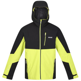 Herrenjacke Regatta Wentwood VII 3in1 schwarz/grün Blk/BriKiwi (L7P)