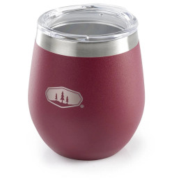 Edelstahl-Becher GSI Outdoors Glacier Stainless Glass weinfarbe cabernet