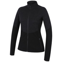 Damen-Sweatshirt MOOA Merino 3D 240 schwarz black