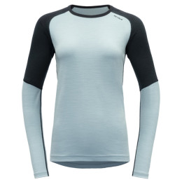 Damen-Funktionsshirt Devold Jakta Merino 200 Shirt hellblau Cameo/Ink