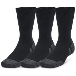 Socken-Set Under Armour Performance Tech 3pk Crew schwarz Black / Black / Jet Gray