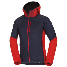 Herrenjacke Northfinder Rayan blau/rot Bluered