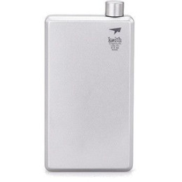 Flachmann Keith Titanium Titanium Jug 120 ml silber