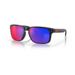 Sonnenbrille OAKLEY Holbrook Positive Red Iridium schwarz Positive Red Iridium
