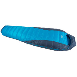 Daunenschlafsack Sir Joseph Paine II 600 190 cm blau navy