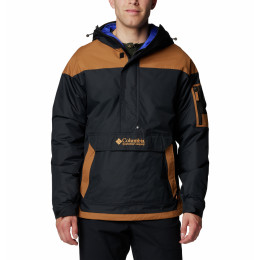 Herrenjacke Columbia Challenger™ II Insulated Pullover schwarz/braun Black, Camel Brown