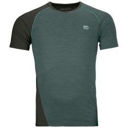 Herren-Funktionsshirt Ortovox 120 Cool Tec Fast Upward Ts M blau/grau dark arctic grey