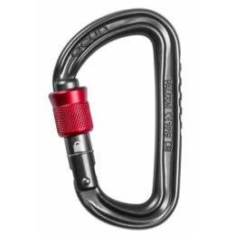 Karabiner Ocún Falcon Screw dunkelgrau