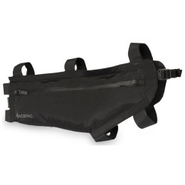 Fahrradtasche für den Rahmen Acepac Zip frame bag L schwarz Black
