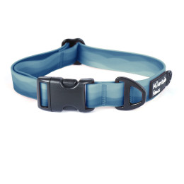 Hundehalsband Mountain Paws Waterproof Dog Collar blau Blue