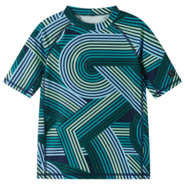 Kinder-T-Shirt Reima Uiva blau/hellblau Navy