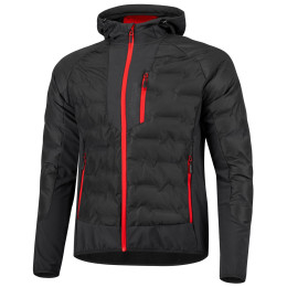 Herrenjacke Etape Crux Ultra schwarz/rot