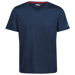 Herren-T-Shirt Regatta Fingal V-Neck blau MoonLt Denim