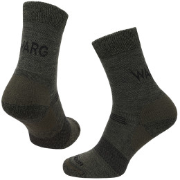 Herrensocken Warg Merino Hike M grün green