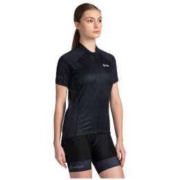 Damen Radler-Shirt Kilpi Moate schwarz/weiß black