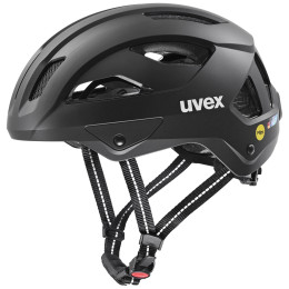 Fahrradhelm Uvex City Stride Mips schwarz Black Matt