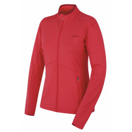 Damen-Sweatshirt Husky Tarp Zip rosa Pink