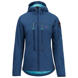 Damen-Winterjacke Silvini Lupa blau navy-turquoise