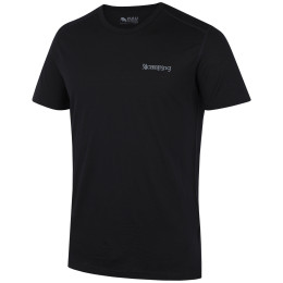 Herren-T-Shirt Zulu Merino 160 Short 4C Comfy schwarz black