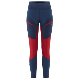 Damen-Leggings Kari Traa Ane Hiking Tights blau/rot Marin