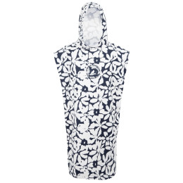 Poncho Regatta Adult Towel Robe weiß Nvy/WhtLFlrl