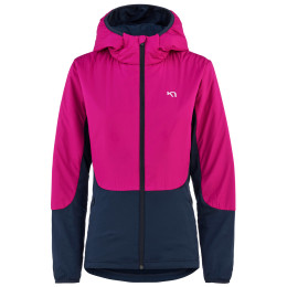 Damenjacke Kari Traa Sanne Hybrid rosa/blau Fucha