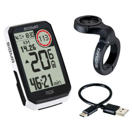 Fahrradcomputer Sigma ROX 4,0 Endurance weiß white