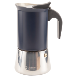 Kaffeemaschine Outwell Barista Espresso Maker silber/blau Blue