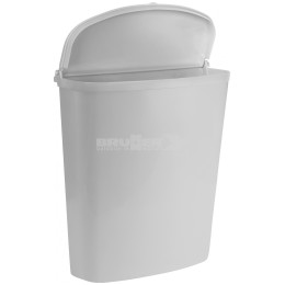 Mülleimer Brunner Pillar grau