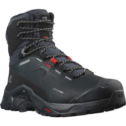 Trekkingschuhe Salomon Quest Winter Thinsulate™ Climasalomon™ Waterproof schwarz Black