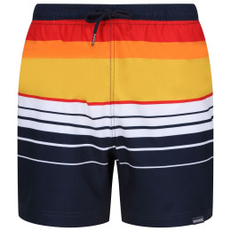 Herrenshorts Regatta Loras Swim Short m blau/orange Navy Orange Stripe