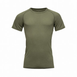 Herren-Funktionsshirt Devold Lauparen Merino 190 Base Tee Man grün LICHEN