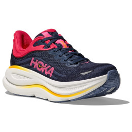 Damen Laufschuhe Hoka W Bondi 9 schwarz/rosa Varsity Navy / Nautical Dusk