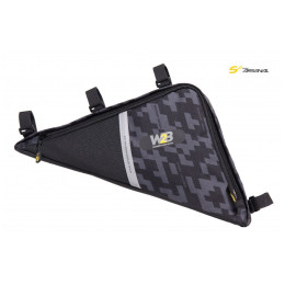 Fahrradtasche für den Rahmen Sport Arsenal Art. 624 schwarz/grau PixelMask