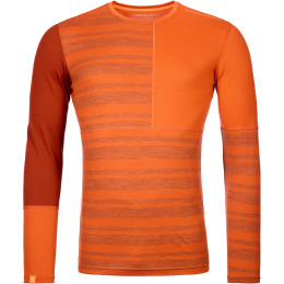 Herren-Funktionsshirt Ortovox 185 Rock'N'Wool Long Sleeve orange desert orange