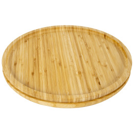 Serviertablett Bo-Camp Platzteller - 2Stk hellbraun Wood look