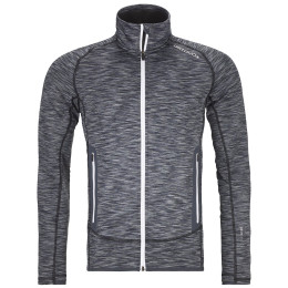 Herrenjacke Ortovox Fleece Space Dyed Jacket schwarz BlackRavenBlend