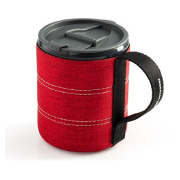Tasse GSI Outdoors Infinity Backpacker Mug rot Red