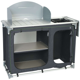 Campingküche Bo-Camp Cupboard s dřezem grau Anthracite