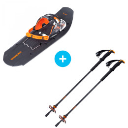 Set Warg Snowind a Skitour Fastlock schwarz