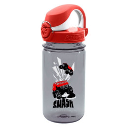 Kindertrinkflasche Nalgene OTF Kids 12oz 350 ml grau/rot GraySmash