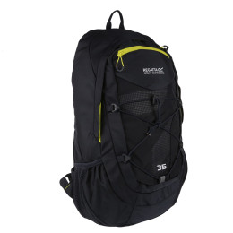 Rucksack Regatta Atholl II 35l grau/gelb Ebony/NeonSp