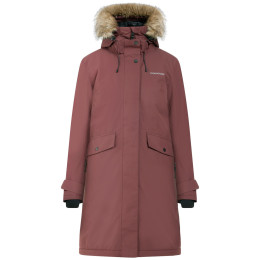 Damen-Winterparka Didriksons Erika Wns Parka 3 weinfarbe Old rust