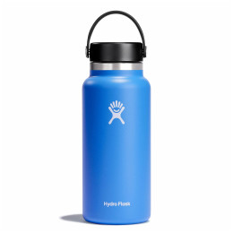 Thermoflasche Hydro Flask Wide Mouth 32 oz blau/grau cascade