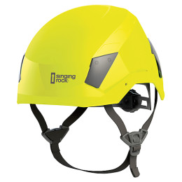 Helm Singing Rock Flash Access grün reflexní